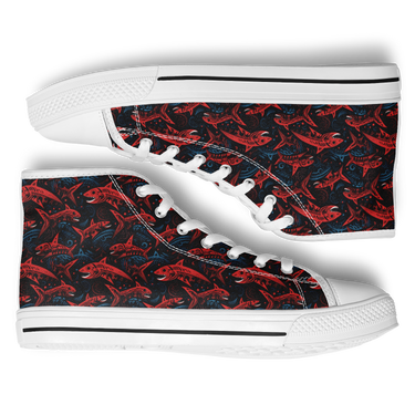 Chokefish™ Urban Peak Retro High Tops-Marine-001